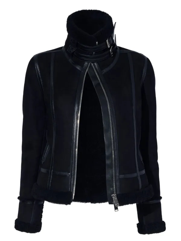 ジャケット PROENZA SCHOULER Women Outer R2422003 AY179 001 Black Proenza Schouler Hayes Jacket in Leather - Black | Proenza