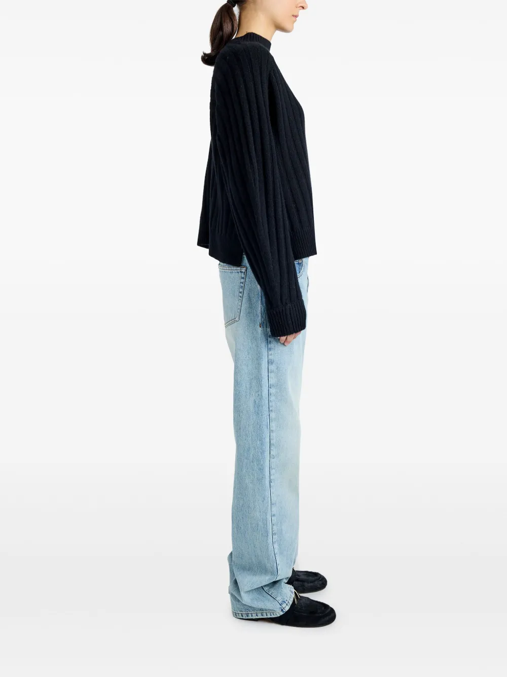 Shop Proenza Schouler Delta Jumper In Black
