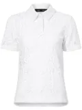 Proenza Schouler Kennedy polo top - White