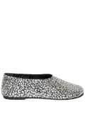 Proenza Schouler crystal-embellished ballerina shoes - Black