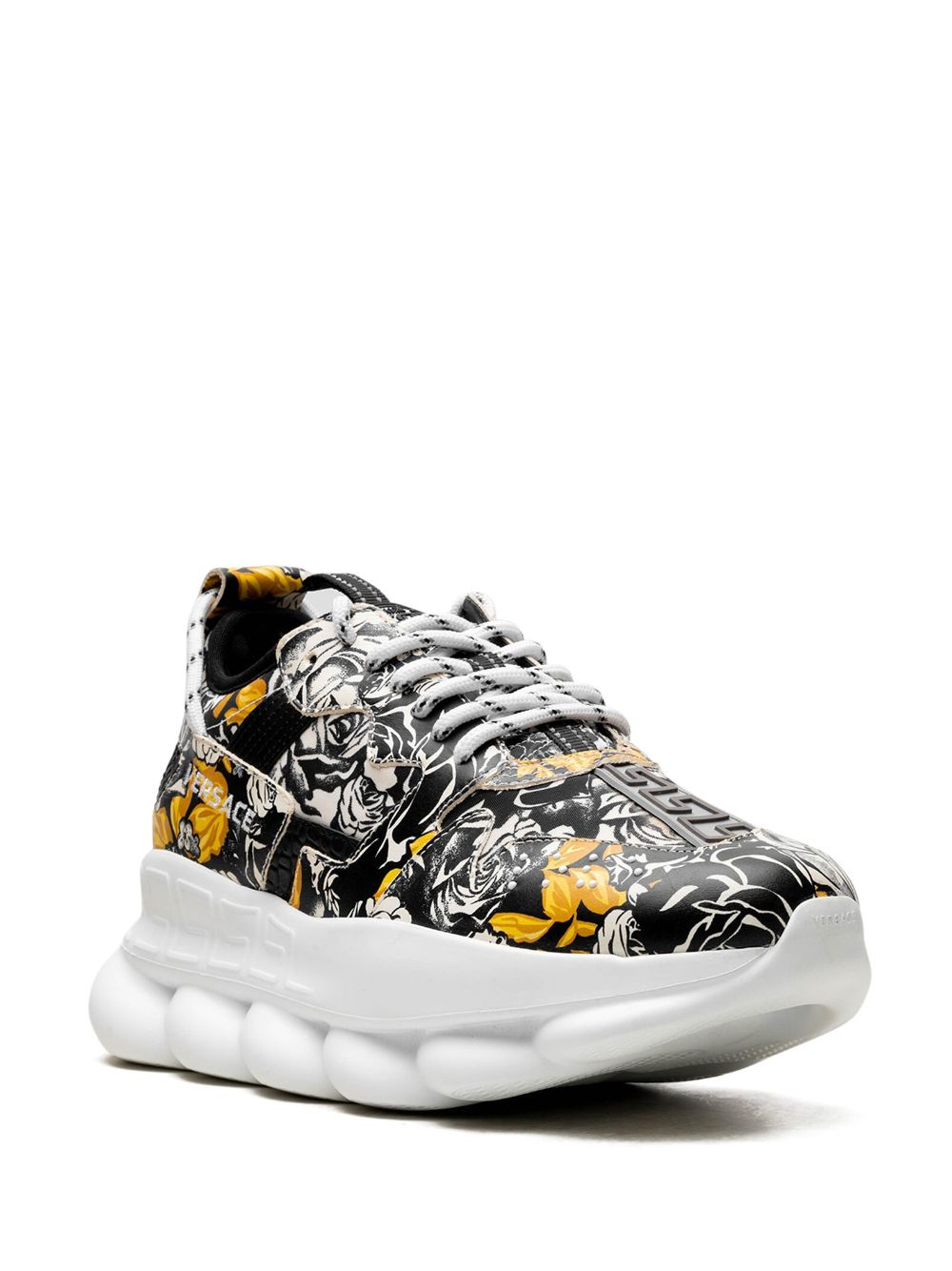 Versace Chain Reaction "Baroque Floral" sneakers Black