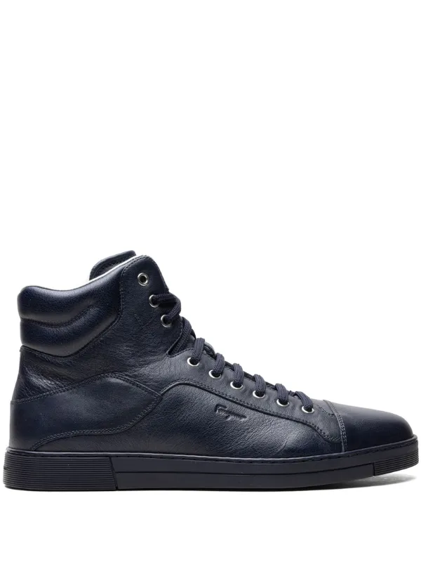 Ferragamo Stephen 2 Navy Sneakers Blue FARFETCH IE