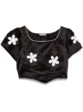 Batsheva Dirndl top - Black