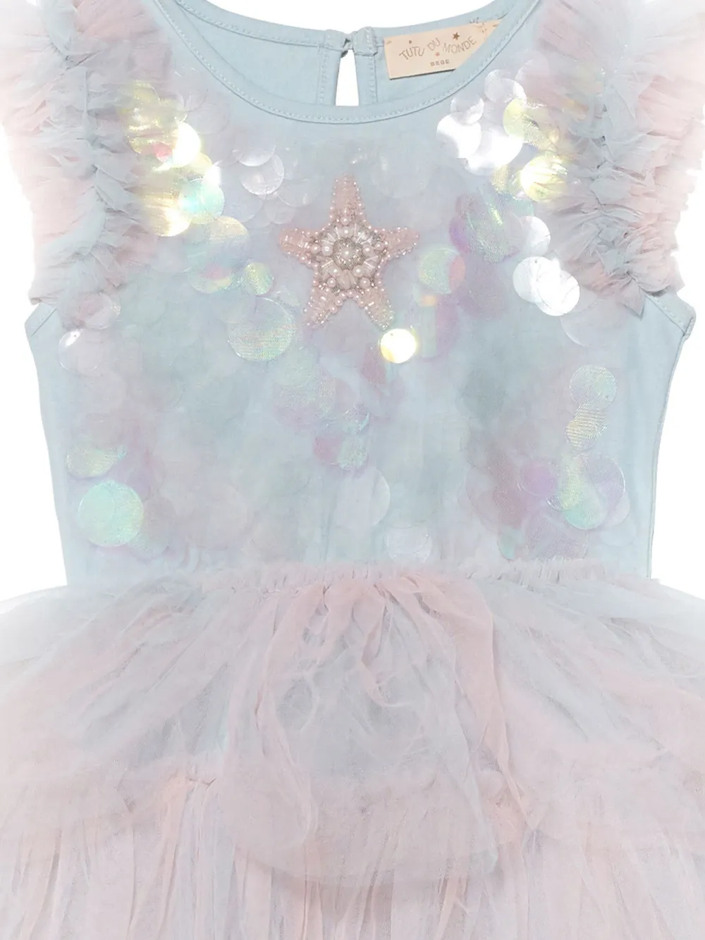 Tutu Du Monde Mermaid jurk met tutu Blauw