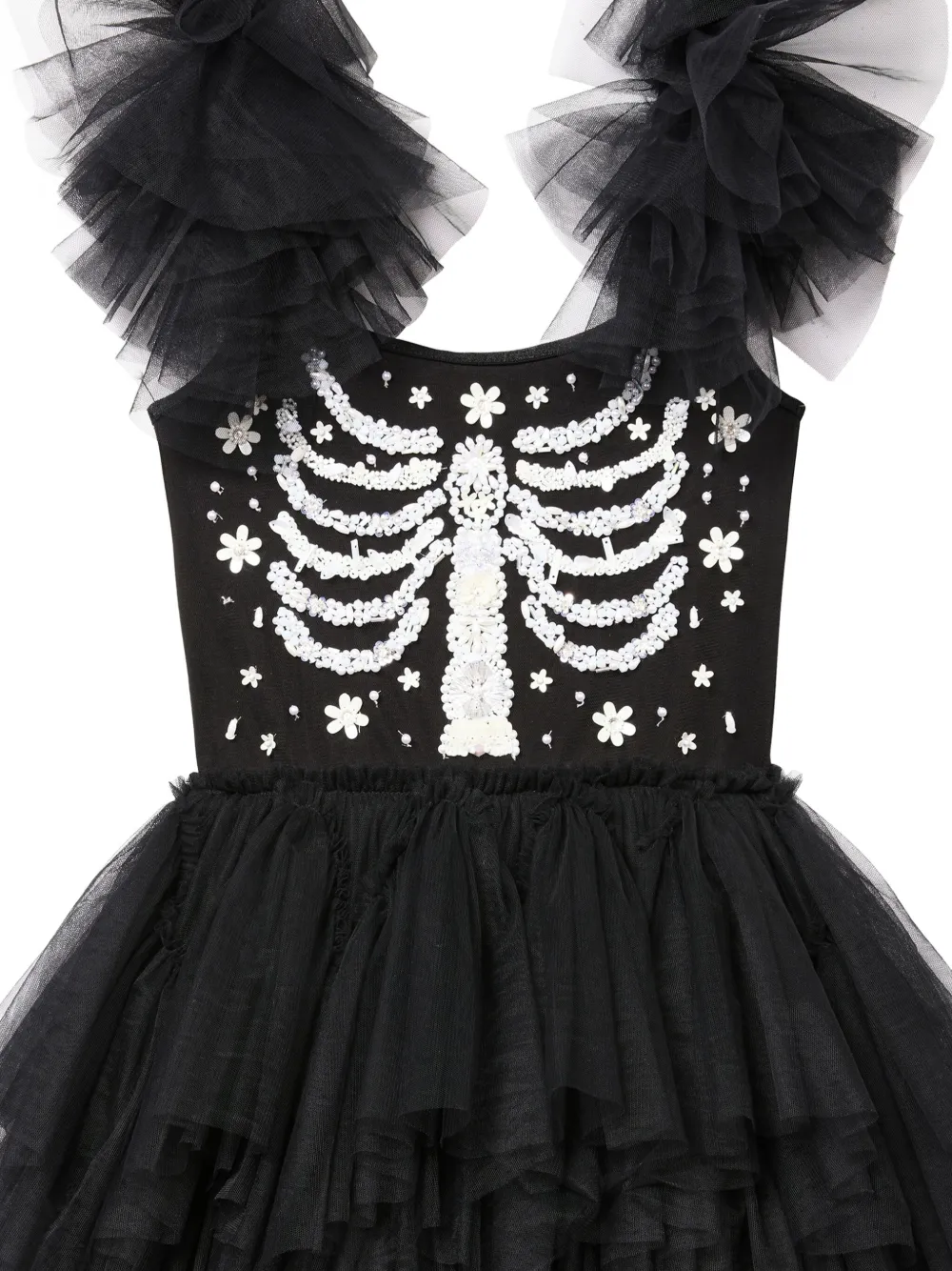 Tutu Du Monde Bones & All jurk met tutu Zwart