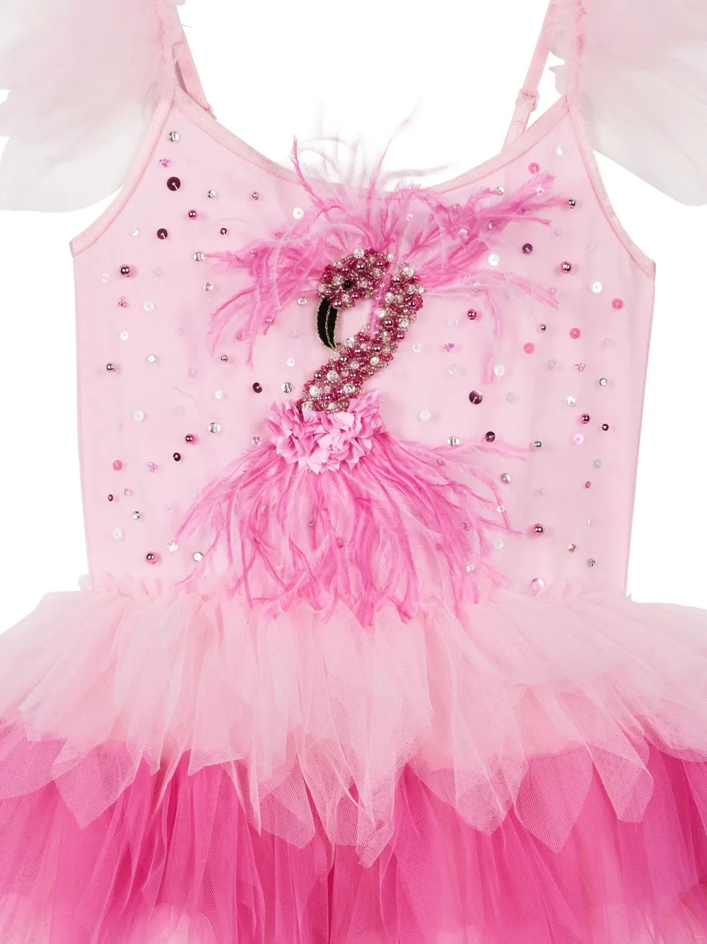 Tutu Du Monde Bella Flamingo jurk met tutu Roze