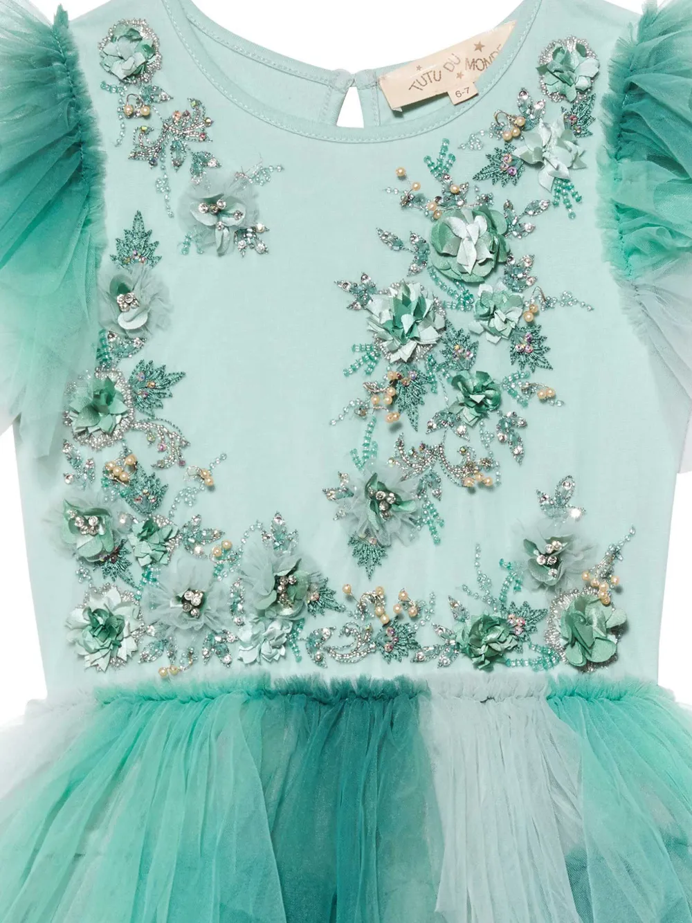 Tutu Du Monde Forest Fairy jurk met tutu Groen