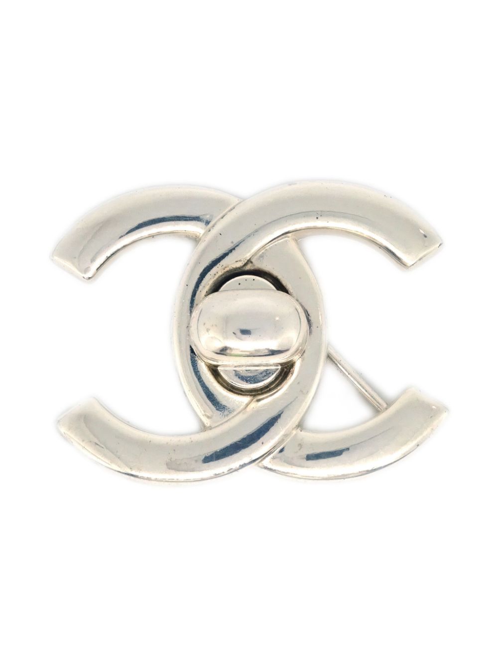 Affordable HOT SALE CHANEL 1996 Turnlock brooch Women