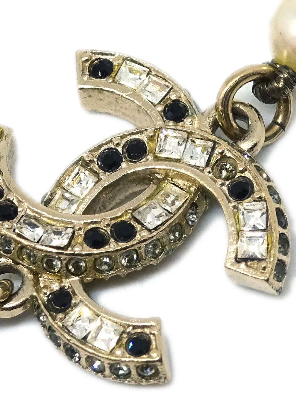 CHANEL Pre-Owned 2015 faux-pearl necklace | Image 2