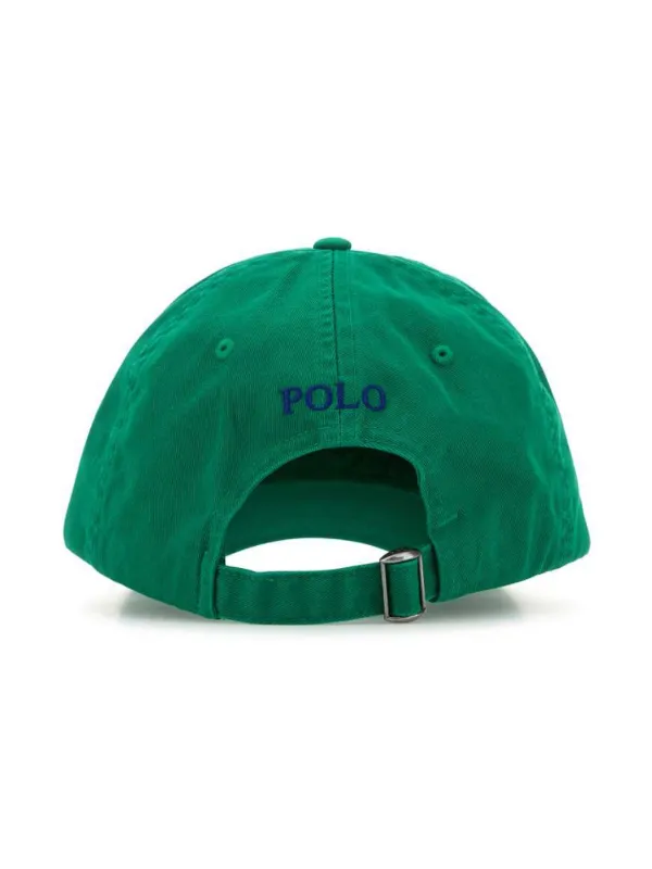 【Polo Ralph Lauren】logo-applique baseball cap♪♪ s-l400.jpg