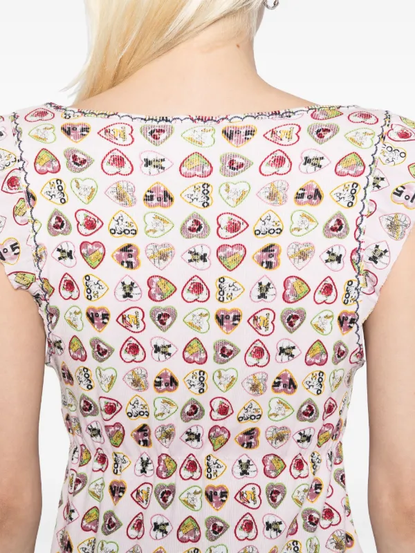 CHANEL 2006 Valentine タンクトップ CHANEL 2006 Valentine タンクトップ CHANEL Pre-Owned 2006 Valentine