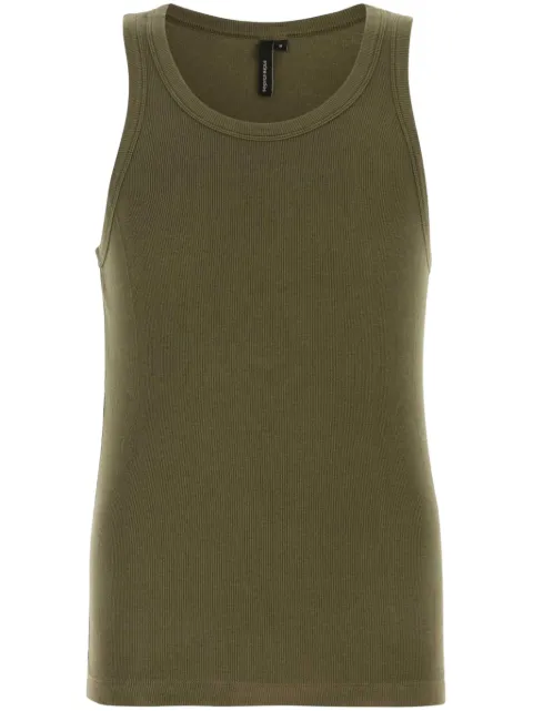 ENTIRE STUDIOS camiseta tejida de canalé