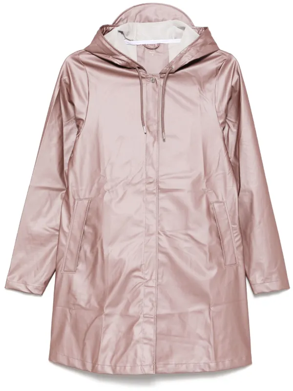 Pink raincoat with hood Clearance