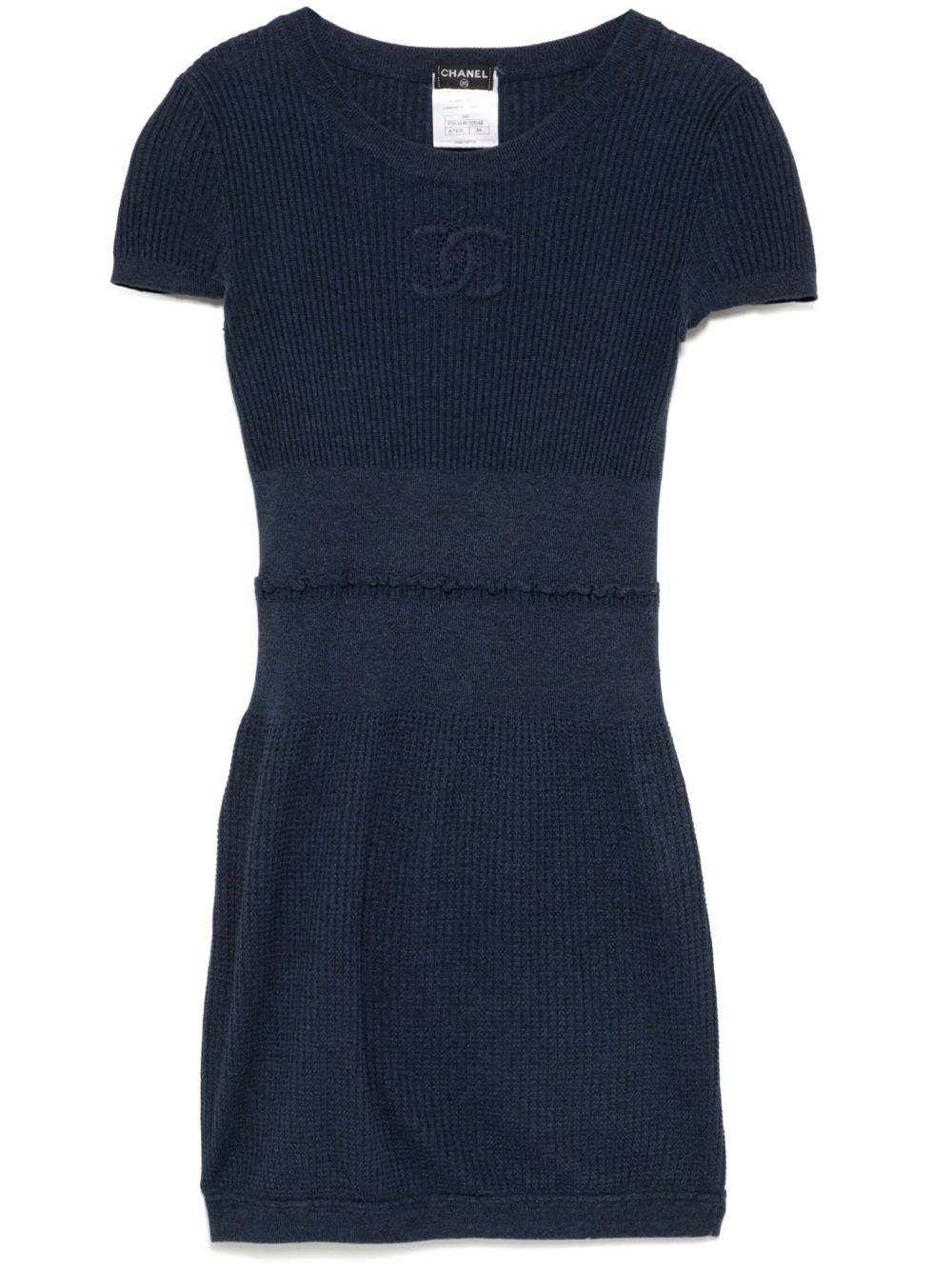 CHANEL 2009 Chanel CC Mark Half Sleeve Dress Women