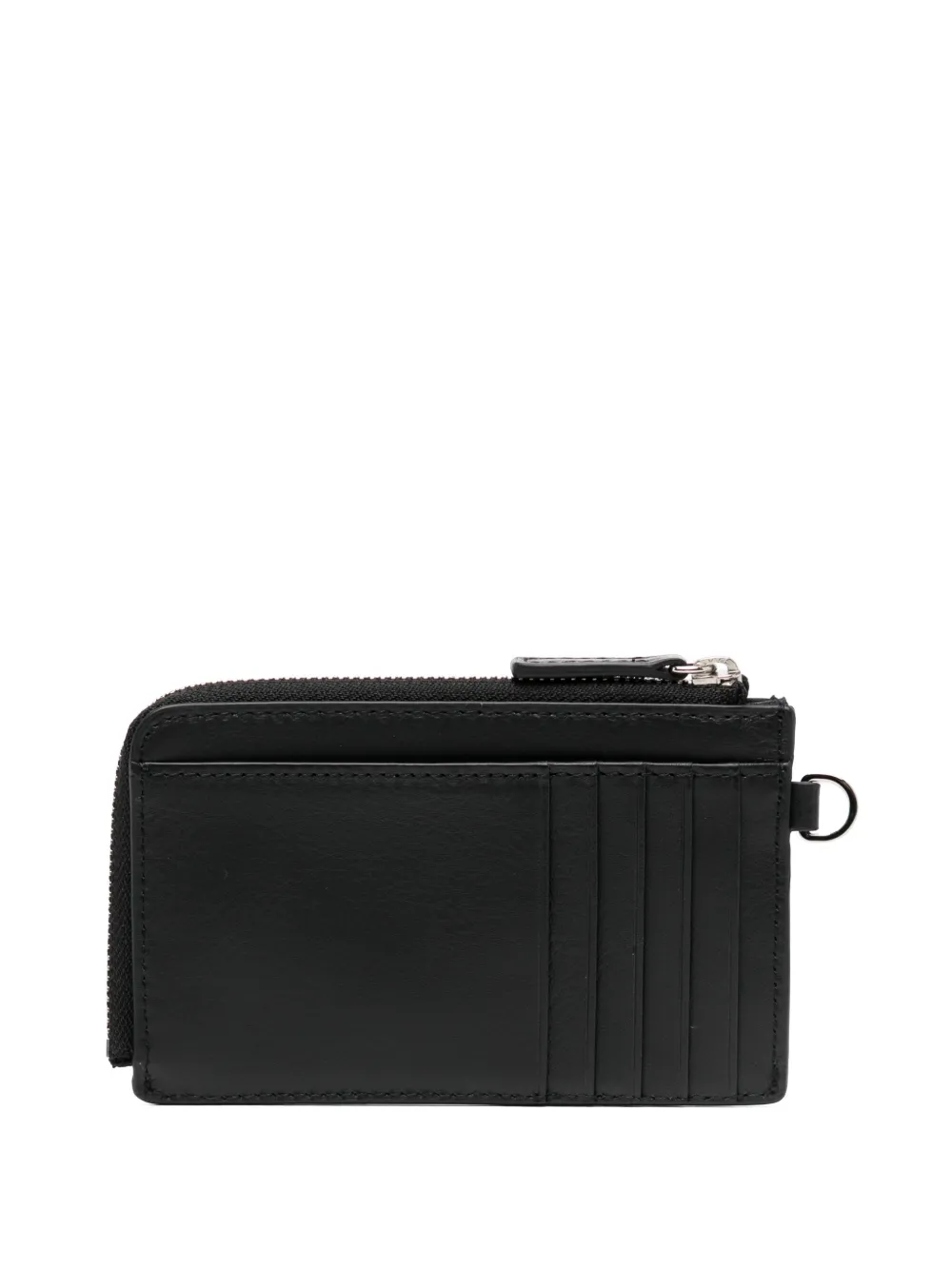Agnès B. Leather Wallet In Black