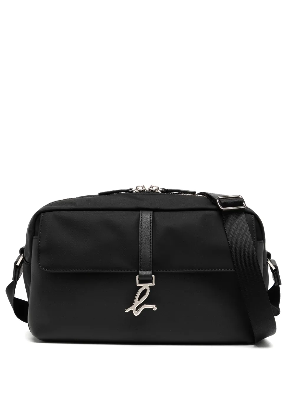 agnès b. logo-plaque detail cross body bag · OS