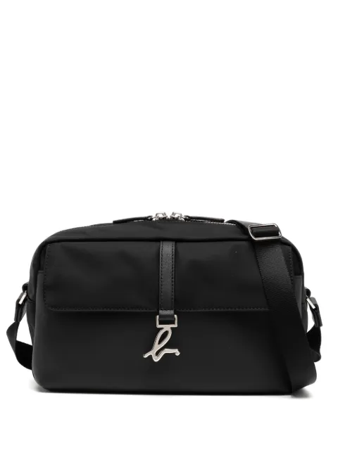 agnès b.  logo-plaque detail cross body bag