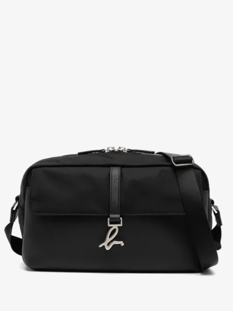 agnès b. logo-plaque detail cross body bag