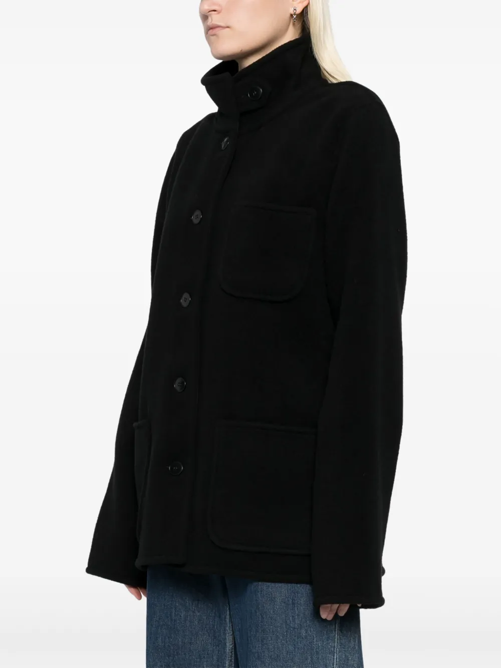 AGNÈS B. FELT OVERSIZED JACKET