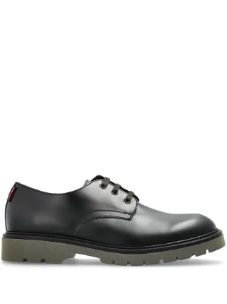PS Paul Smith レザー ダービーシューズ | ブラック | FARFETCH JP