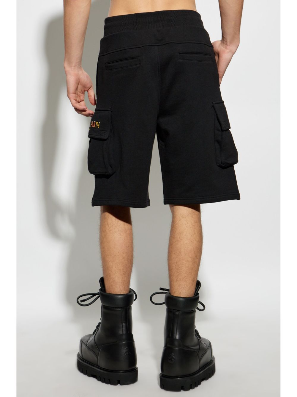 Balmain cotton cargo shorts Men