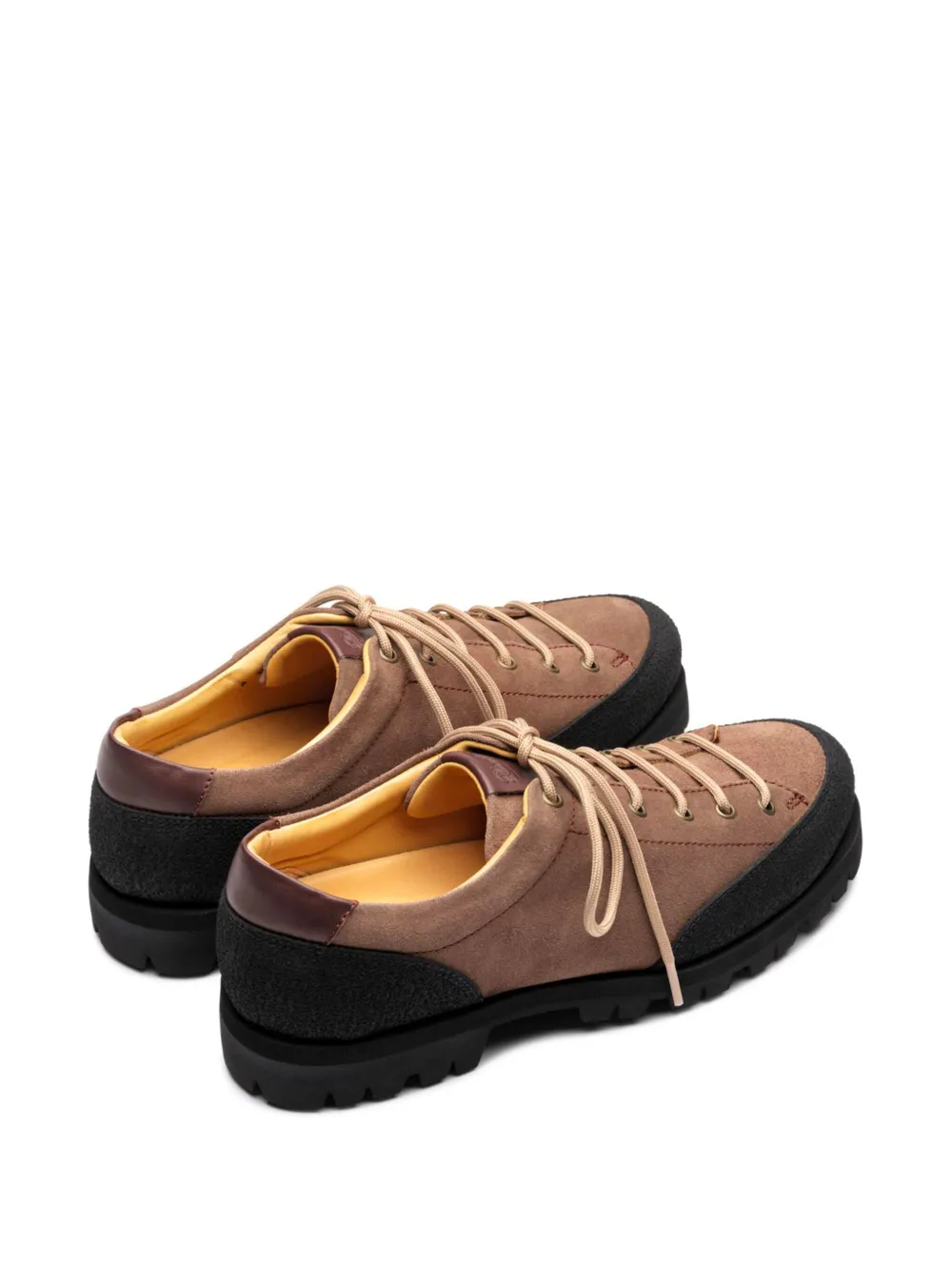 Paraboot Montana fluwelen sneakers Bruin