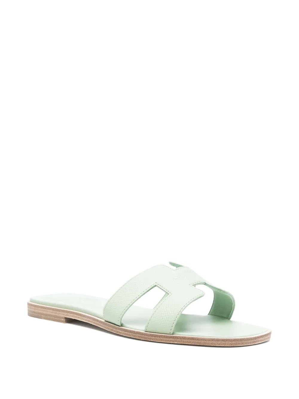 Hermès Pre-Owned Oran sandalen - Groen