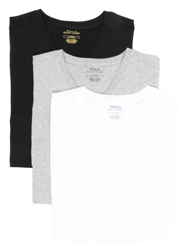 Polo Ralph Lauren Vネック Tシャツ セット | ブラック | FARFETCH JP