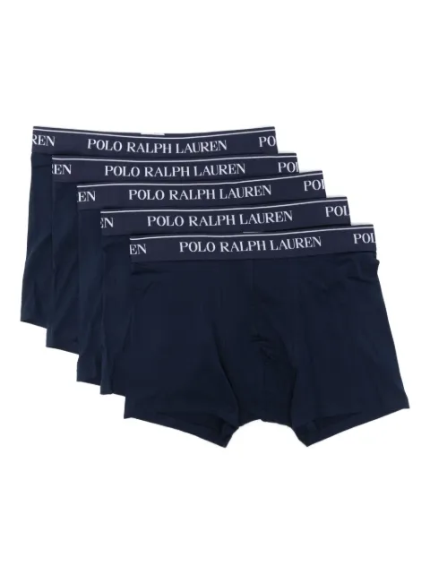 Polo Ralph Lauren logo-waistband boxers (pack of five)