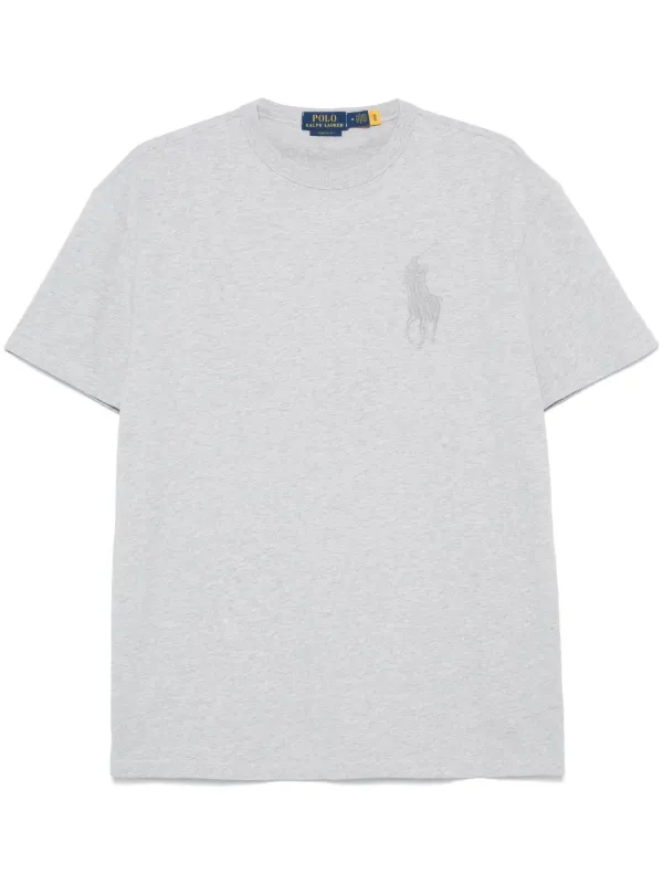 Farfetch Dark Grey Ralph Lauren T Shirt Polo Ralph Lauren Big Pony