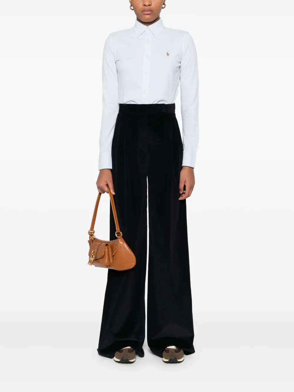 Polo Ralph Lauren Piqué blouse - Blauw
