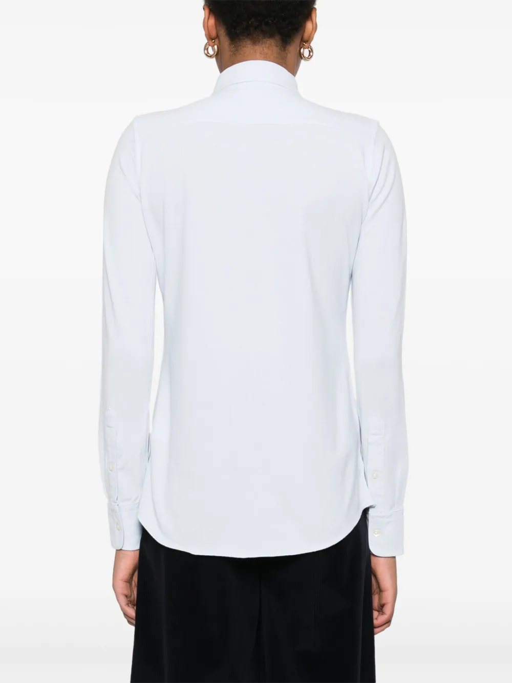 Polo Ralph Lauren Piqué blouse Blauw