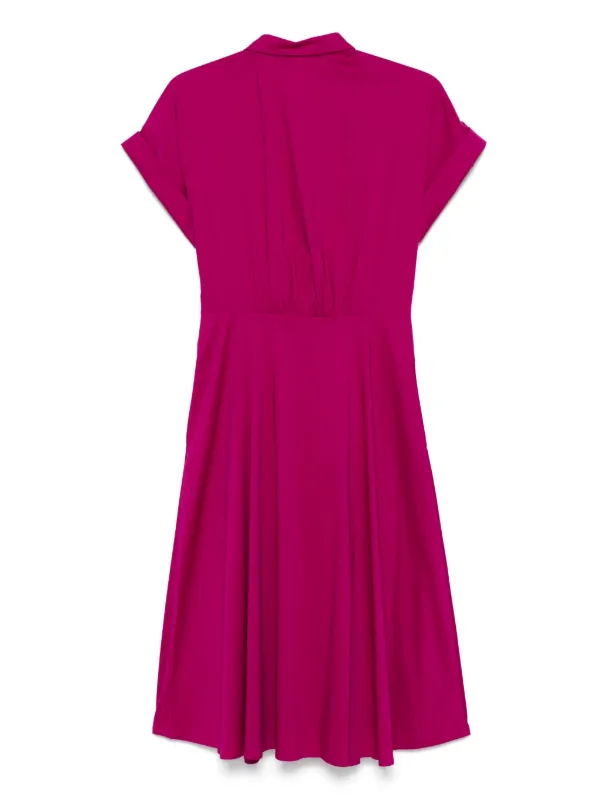 Lauren Ralph Lauren Hakan Midi Dress | Pink | FARFETCH