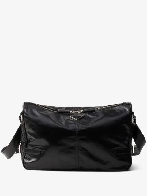 Prada leather shoulder bag