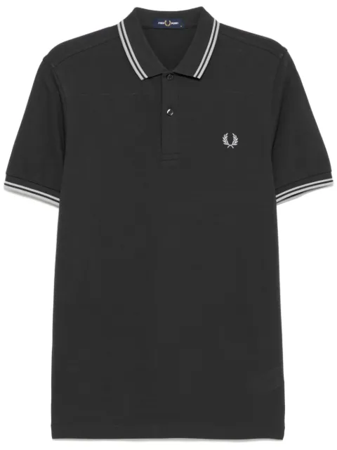 Fred Perry logo-embroidered polo shirt