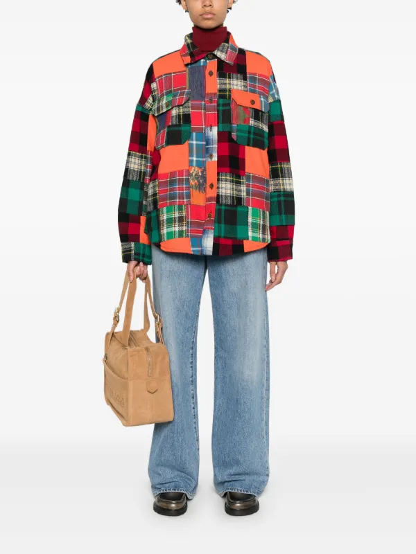Polo Ralph Lauren Patchwork Shirt | Red | FARFETCH