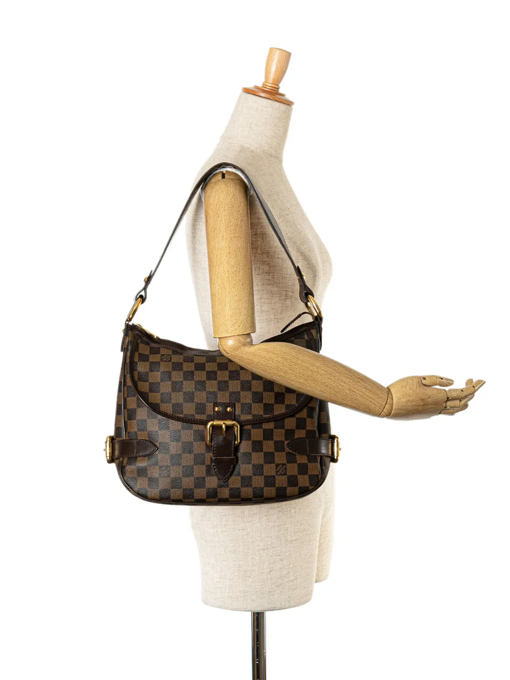 Affordable Louis Vuitton Pre-Owned 2007 Damier Ebene Highbury shoulder bag WOMEN