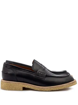 RHUDE Gathered slip-on Loafers | Black | FARFETCH IE display picture 1