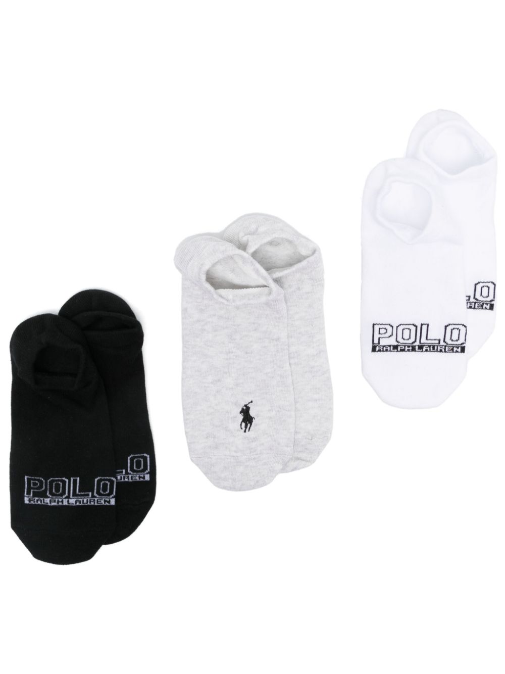 Polo Ralph Lauren ankle socks (pack of three) - Black