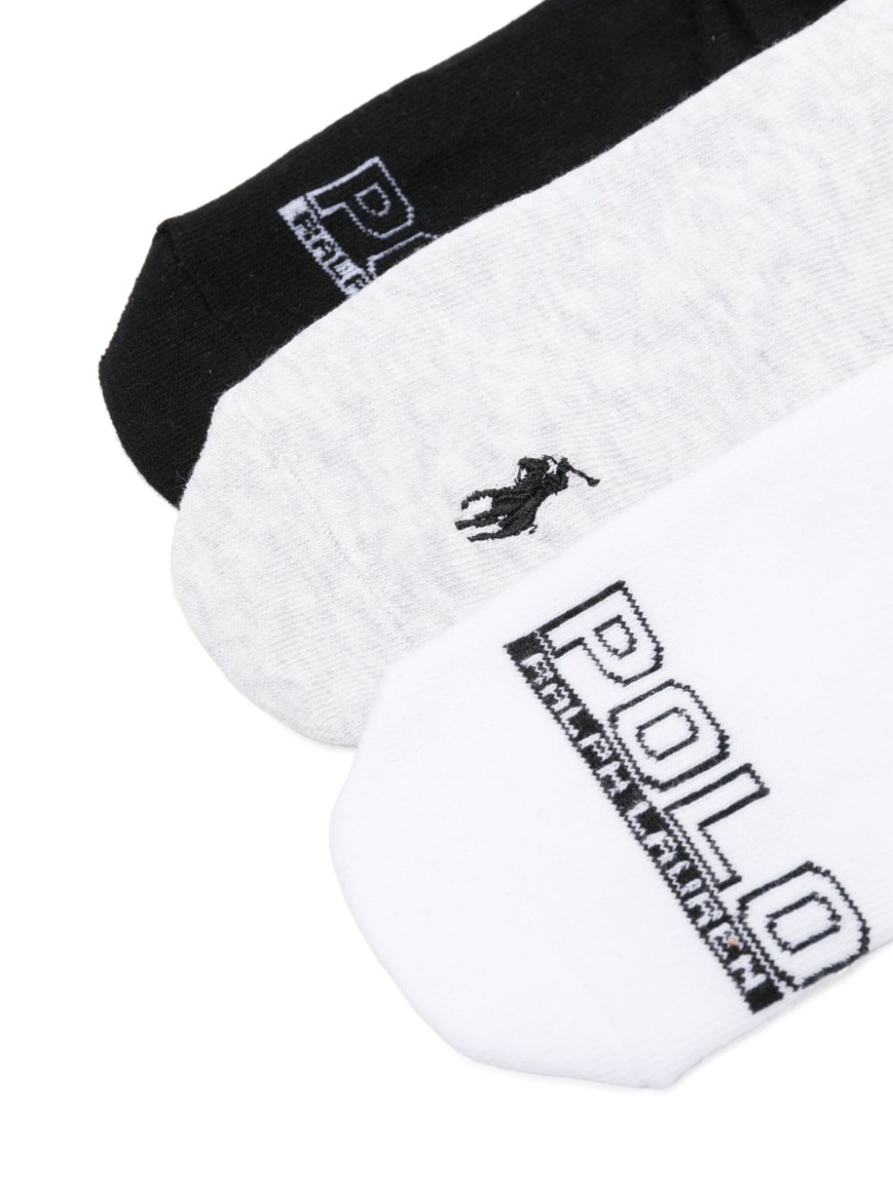 Polo Ralph Lauren ankle socks (pack of three) - Black