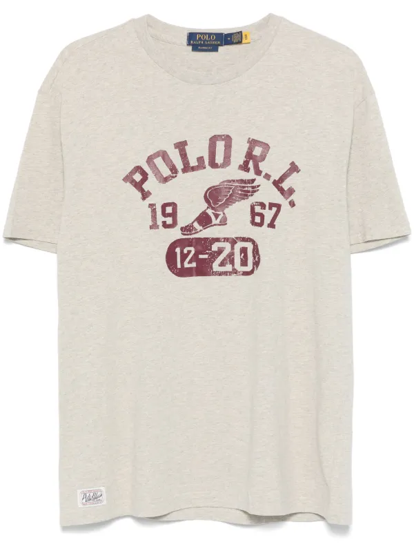 Polo Ralph Lauren ロゴ Tシャツ | グレー | FARFETCH JP
