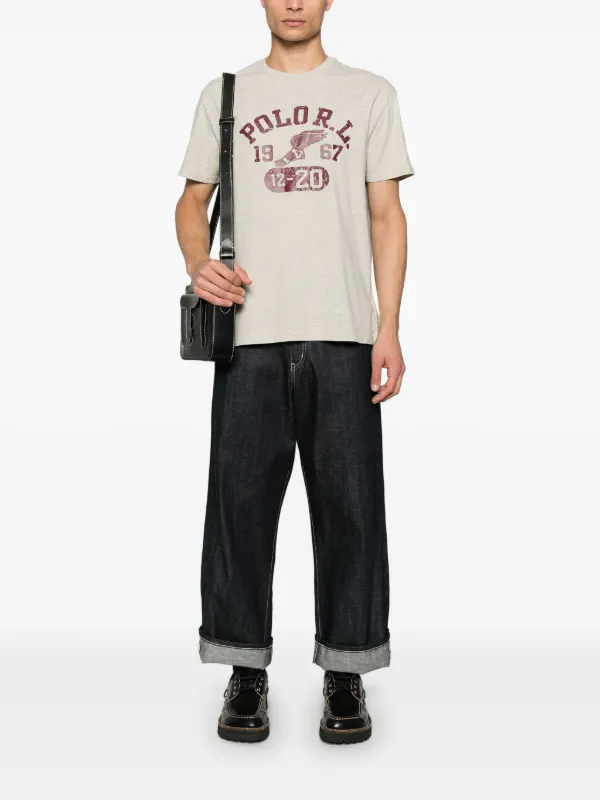 Polo Ralph Lauren ロゴ Tシャツ | グレー | FARFETCH JP