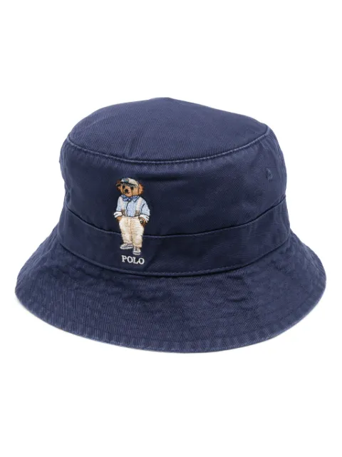 Polo Ralph Lauren gorro de pescador con motivo Polo Bear