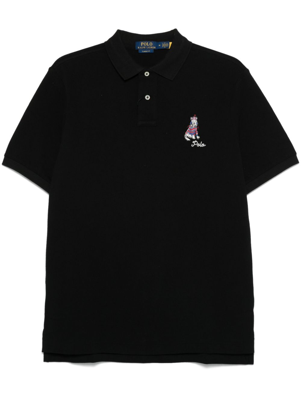 Polo Ralph Lauren Poloshirt met geborduurd logo Zwart