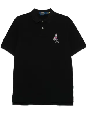 Ralph Lauren Purple Label ポロシャツ | ブラック | FARFETCH JP