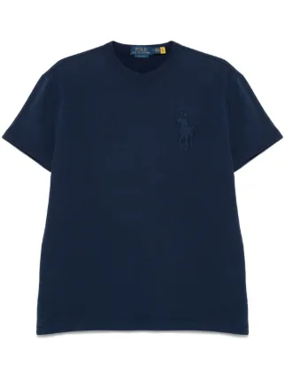 Polo Ralph Lauren Camiseta Big Pony | Azul | FARFETCH BR