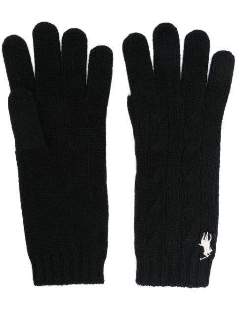 Polo Ralph Lauren cable-knit gloves Women