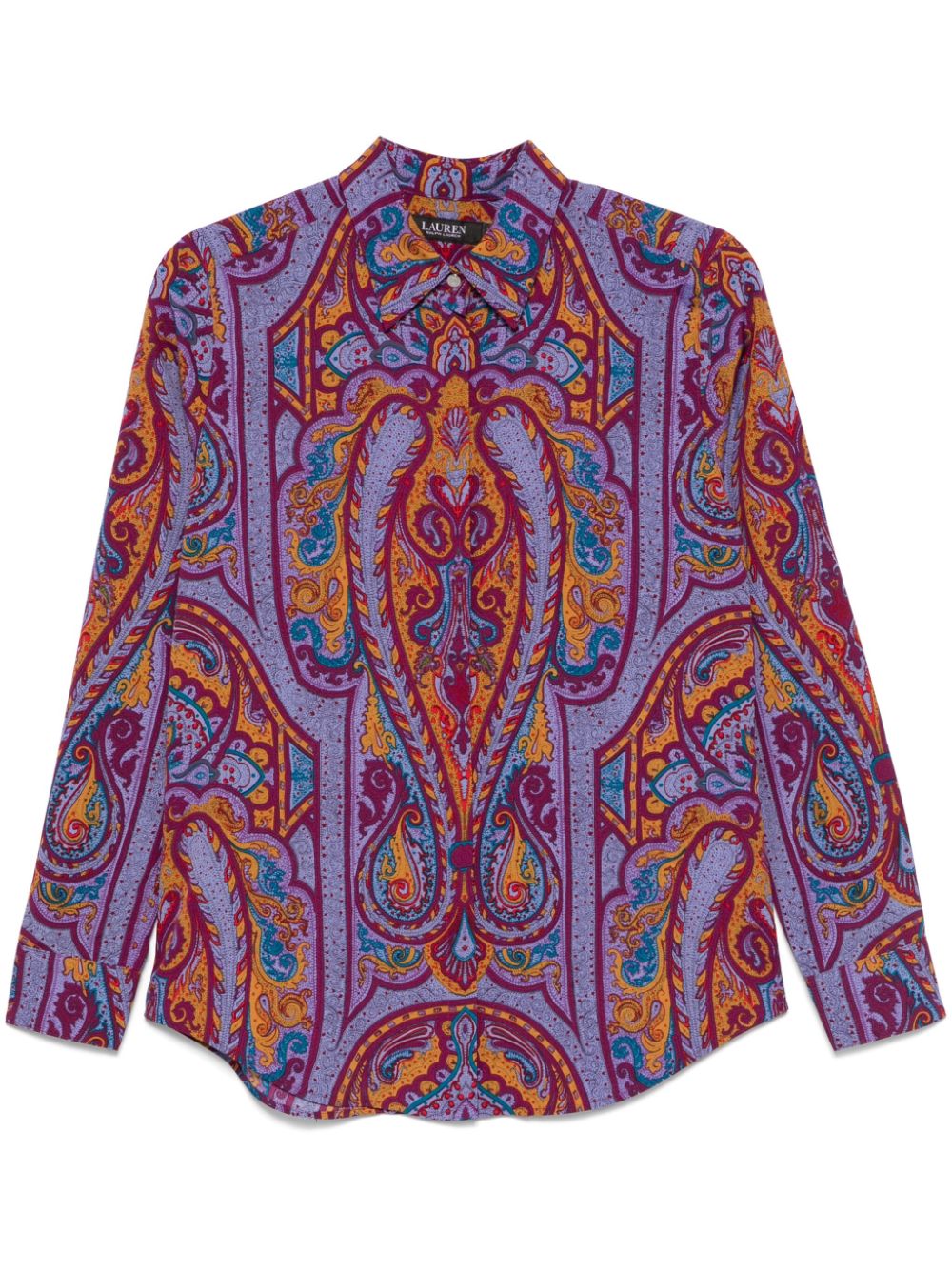 Lauren Ralph Lauren Blouse met paisley-print Paars