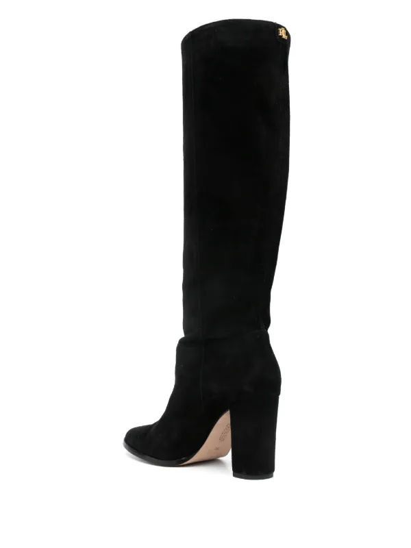 LAUREN RALPH LAUREN*美シルエット*ロングブーツ*Artizan Lauren Ralph Lauren 85mm Artizan Boots | Black | FARFETCH