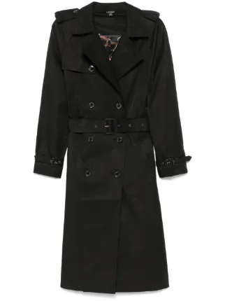 Lauren Ralph Lauren ダブルブレスト トレンチコート | ブラック